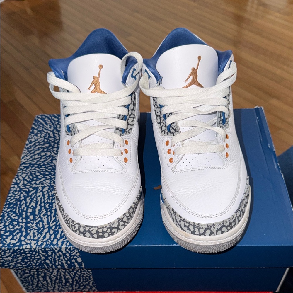 Air Jordan 3 Retro White/Metallic Copper Size 8 Men